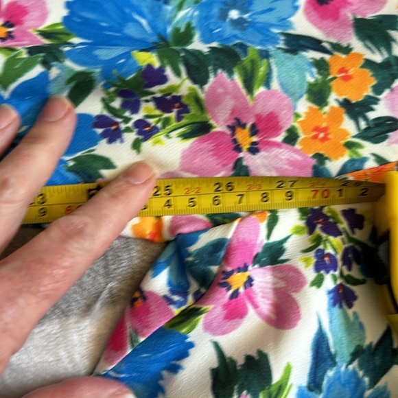 Zara Floral High Waisted Pants - Picture 9 of 11